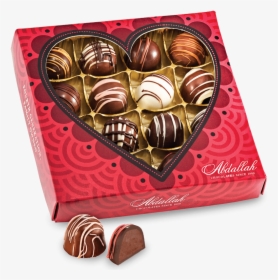 Abdallah Heart Box Chocolate, HD Png Download, Transparent PNG