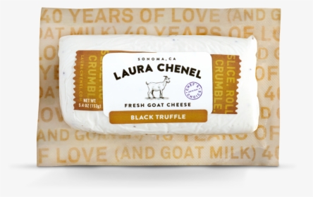Laura Chenel Black Truffle Goat Cheese, HD Png Download, Transparent PNG