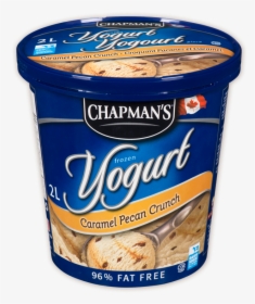 Chapman S Caramel Pecan Crunch Frozen Yogurt - Chapmans Ice Cream Yogurt, HD Png Download, Transparent PNG