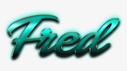 Fred Name Logo Png - Transparent Fred Png, Png Download, Transparent PNG