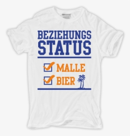 Männer T-shirt Beziehungsstatus Malle Bier - Discworld T Shirt, HD Png Download, Transparent PNG