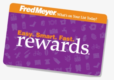 Fred Meyer Program Supports Naya - Fred Meyer Rewards Card, HD Png Download, Transparent PNG