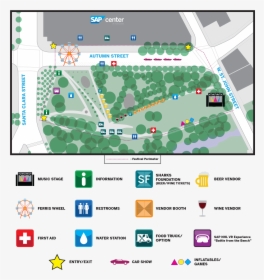 Sapc25 Festivalweekend Map - Map, HD Png Download, Transparent PNG