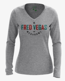 Fred Vegas Everybody Love Everybody Jersey - Women Long Sleeve T Shirt Mockup, HD Png Download, Transparent PNG