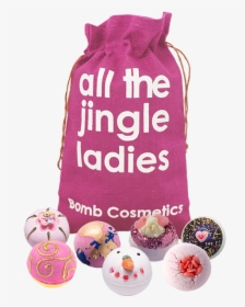 All The Jingle Ladies Gift Set Santa Sack - All The Jingle Ladies Bomb Cosmetics, HD Png Download, Transparent PNG