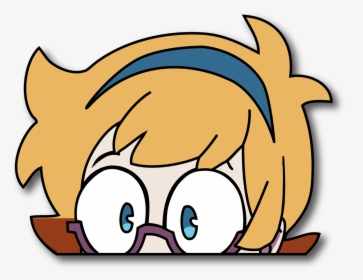 Lotte Little Witch Academia Sticker, HD Png Download, Transparent PNG
