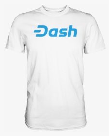 Dash Logo T-shirt White - Dash T Shirts, HD Png Download, Transparent PNG
