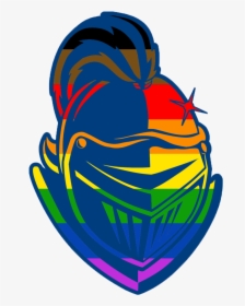 Rainbow Knight - Logo Geneseo Knight, HD Png Download, Transparent PNG