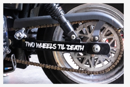 Til Death Swingarm Sticker   Class - Motorcycle, HD Png Download, Transparent PNG