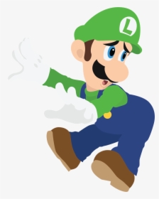 Smash Bros Ultimate - Luigi Mario, HD Png Download, Transparent PNG