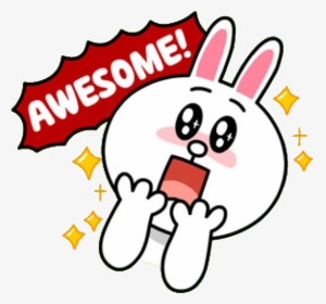 Line Thumbs Up Sticker, HD Png Download, Transparent PNG