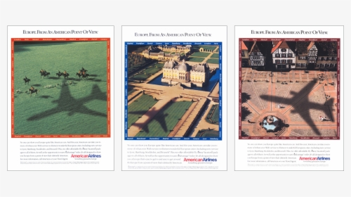 American Airlines Magazine And Television Campaign - American Airlines Ad, HD Png Download, Transparent PNG
