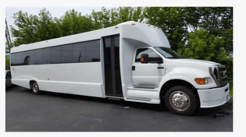 White Limo Party Bus, HD Png Download, Transparent PNG
