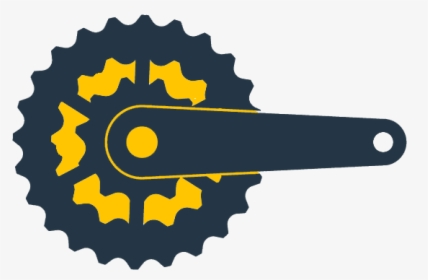 Cogwheel/derailleur Front Icon - Circle With Wavy Edge Jpg, HD Png Download, Transparent PNG