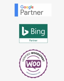 Google Partner, Bing Prtner, Wooexpert Certifications - Circle, HD Png Download, Transparent PNG