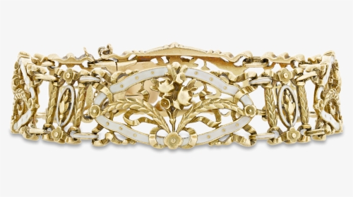 Art Nouveau Bracelet By Lucien Gautrait - Bracelet, HD Png Download, Transparent PNG