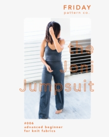 Friday Pattern Co - Joni Jumpsuit Friday Pattern, HD Png Download, Transparent PNG