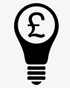 Bulb Euro Icon, HD Png Download, Transparent PNG