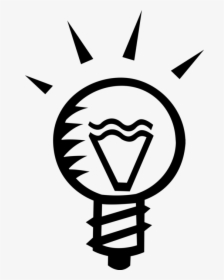 Vector Illustration Of Electric Light Bulb Symbol Of - Emblem, HD Png Download, Transparent PNG