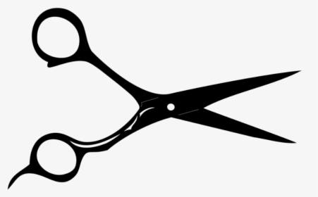 Hair Clipart Hair Salon - Hair Cutting Scissors Clipart, HD Png Download, Transparent PNG