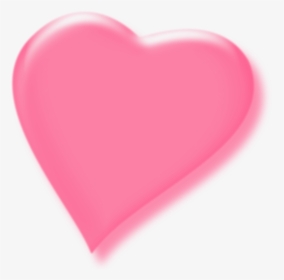 Pink Heart Emoji Png - Hình Trái Tim 3d, Transparent Png, Transparent PNG