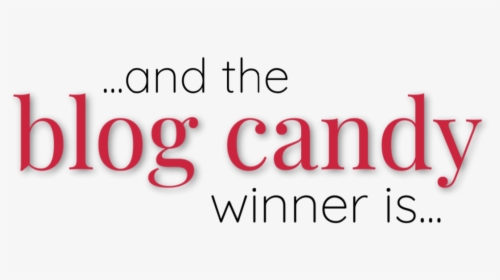 Blog Candy Winner - Calligraphy, HD Png Download, Transparent PNG