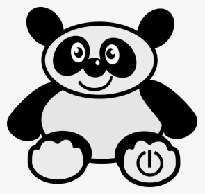 Giant Panda Teddy Bear Cuteness Computer Icons - Animal Cartoon Png, Transparent Png, Transparent PNG
