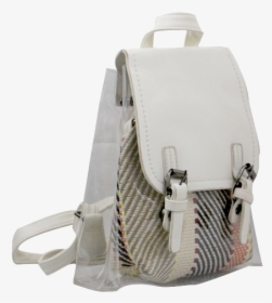 Pu Leather College Bag White Top - Shoulder Bag, HD Png Download, Transparent PNG