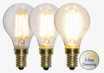 Led Lamp E14 P45 Soft Glow 3-step - Led Lamp, HD Png Download, Transparent PNG