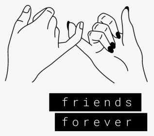 Friends Forever Png Text, Transparent Png, Transparent PNG