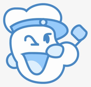 It S An Icon For The Famous Cartoon Character Popeye - Famous Cartoon Characters Icon, HD Png Download, Transparent PNG