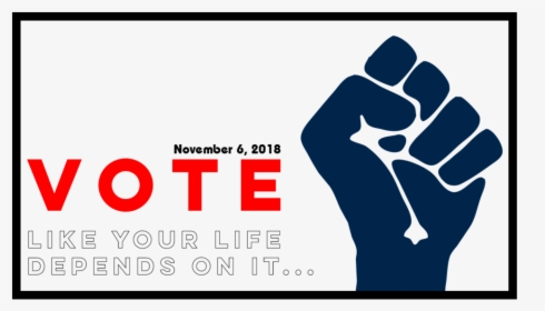 Click Here To Find Your Polling Place - Raised Fist, HD Png Download, Transparent PNG