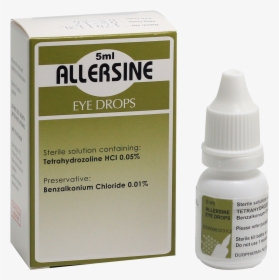 Allersine Eye Drop - Allersine Eye Drops, HD Png Download, Transparent PNG
