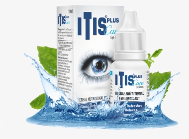 Dry Eye Drops Cover Image - Eye Drop, HD Png Download, Transparent PNG