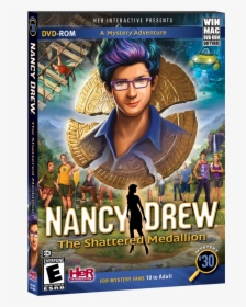 The Shattered Medallion George Fayne Nancy Drew - Nancy Drew Shattered Medallion, HD Png Download, Transparent PNG