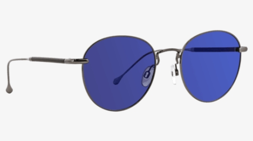 Round Sunglasses - Reflection, HD Png Download, Transparent PNG