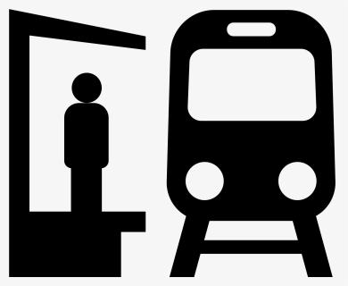Railway Station Clipart Png - Railway Station Icon Png, Transparent Png, Transparent PNG