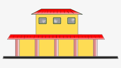 Images For Train Station Clip Art - Train Station Clipart, HD Png Download, Transparent PNG