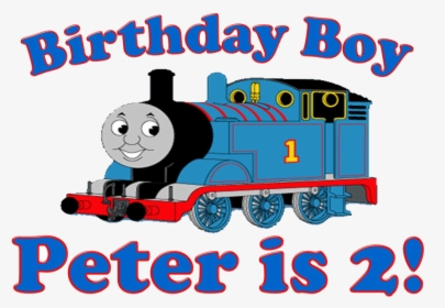 Thomas The Train Free Clip Art On Transparent Png - Birthday Thomas The Train, Png Download, Transparent PNG