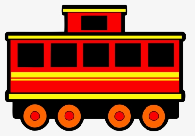 Line,motor Vehicle,yellow - Train Car Clip Art, HD Png Download, Transparent PNG