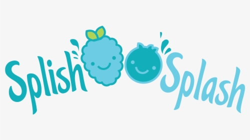 Splish Splash-01 - Splash Png In Words, Transparent Png, Transparent PNG
