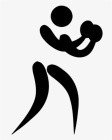 Olympic Pictogram Boxing - Mma Stick Figure Transparent, HD Png Download, Transparent PNG