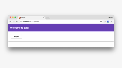 Angular Login Button - Lilac, HD Png Download, Transparent PNG