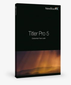Newblue Titler Pro - Book Cover, HD Png Download, Transparent PNG