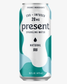 Present Cbd Infused Sparkling Water, HD Png Download, Transparent PNG