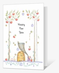 Happy New Year - Jewish New Year Cards Printable, HD Png Download, Transparent PNG