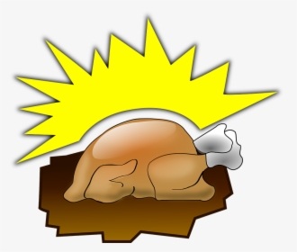 Turkey, Roast, Broiler, Food, Thanksgiving - Animated Clipart Thanksgiving Turkey, HD Png Download, Transparent PNG
