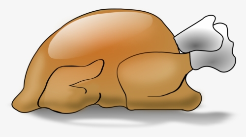 Turkey, Roast, Broiler, Food, Thanksgiving - Chicken Meat Cartoon Png, Transparent Png, Transparent PNG
