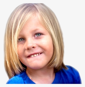 Small Girl Smiling Showing Her Teeth - Bambine Di 7 Anni, HD Png Download, Transparent PNG