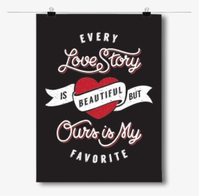 Our Love Story - Greeting Card, HD Png Download, Transparent PNG